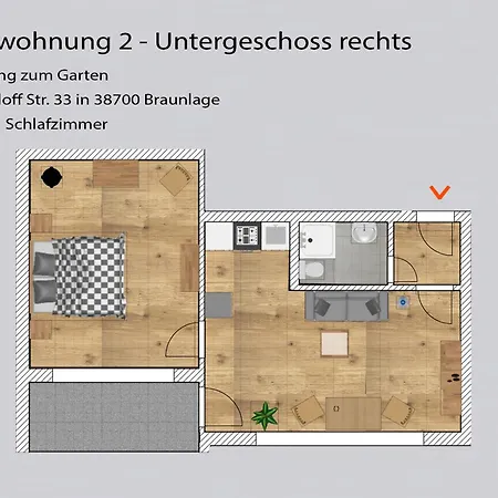 Auszeit-im-harz Haus 3 2 Apartmán